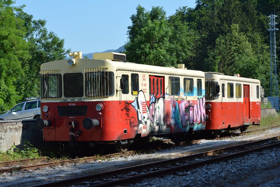 Wocheinerbahn diverse Zugsgarnituren (1)